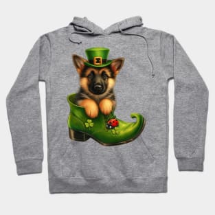 German Shepherd Dog Shoes For Patricks Day Hoodie